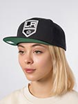Бейсболка MITCHELL NESS арт. HHSS6743-LAKYYPPPBLCK Los Angeles Kings NHL (черный)